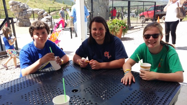 Nothing like a good snow cone after a day of fun.