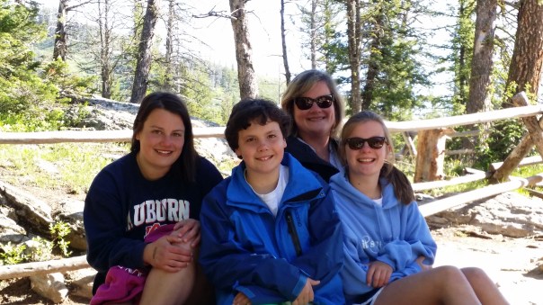 On the trail around Jenny Lake